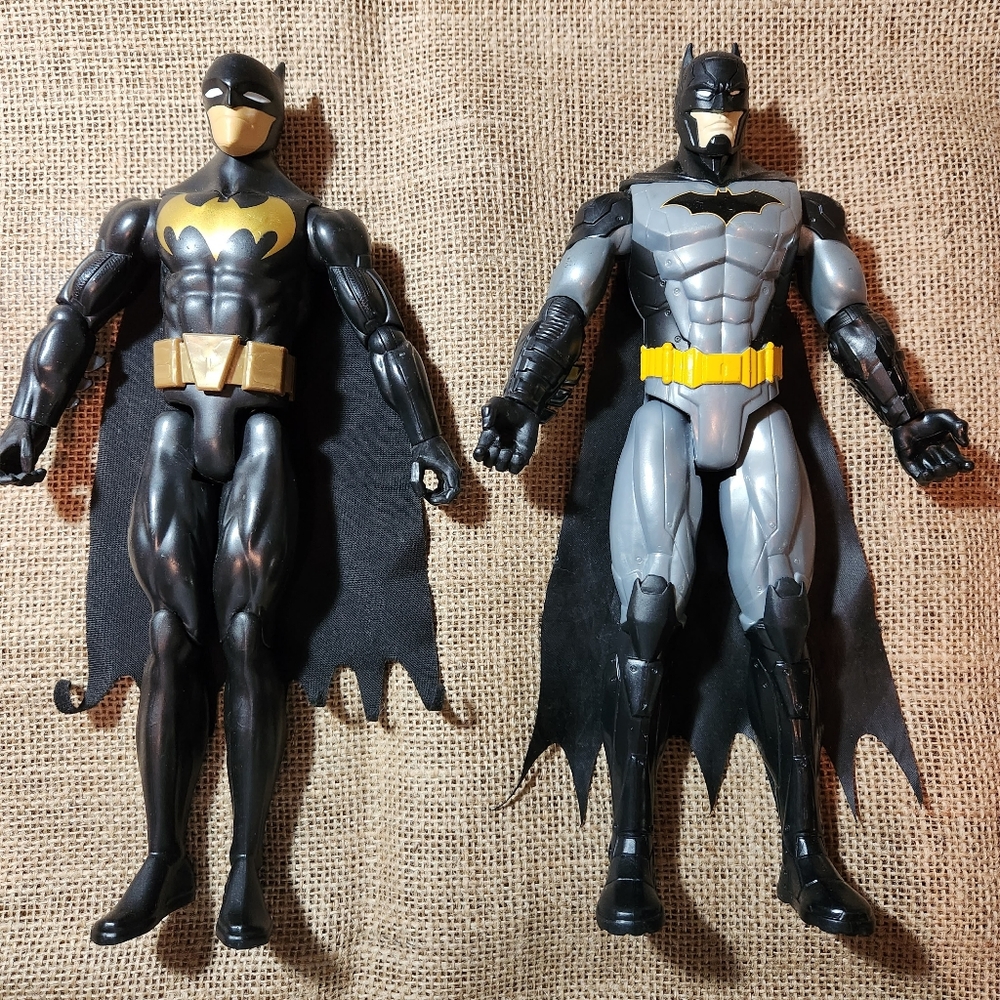FINAL PRICE Lot of 2 Mattel Batman Action Figures